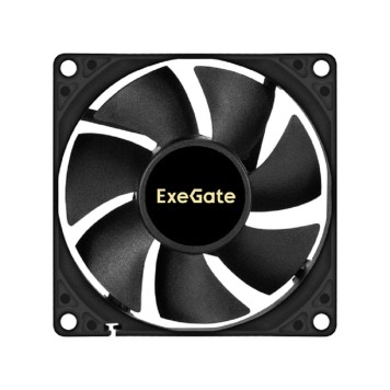 Вентиляторы Exegate EX297081RUS Вентилятор 24В DC ExeGate EX08020S3P-24 (80x80x20 мм, Sleeve bearing (подшипник скольжения), 3pin, 3900RMP, 41,2dBA)