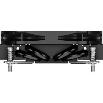 вентилятор Cooler ID-Cooling IS-30i BLACK LGA1700/1200/115X низкопрофильный высота 30mm (36шт/кор, TDP 100W, PWM, 4 тепл.трубки прямого контакта, FAN 92mm) BOX-1
