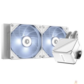 вентилятор Кулер с водяным охлаждением ID-Cooling Dashflow 240 Basic White 1150/1155/S1156/1151/1200/1700, AM4/AM5