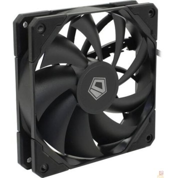 вентилятор Case Fan ID-Cooling TF-12025-PRO BLACK (120mm PWM, резиновые углы, черный, 500-1800об/мин)  BOX