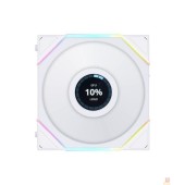 Вентилятор Lian Li G99.12TLLCD1W.R0 Вентилятор UNI FAN TL LCD 120 White /12TLLCD1W/ 120х125х28мм (1.6” LCD дисплей, PWM, ARGB, 200-1900 об/мин, 27dBa) 