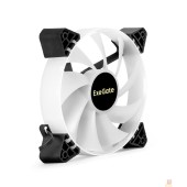 Вентиляторы Exegate EX295968RUS Вентилятор 12В DC с подсветкой ExeGate EX12025H3P4PYH-PWM.ARGB (120x120x25 мм, Hydraulic bearing (гидродинамический), 5V ARGB 3pin, 4pin PWM, 1200RPM, ARGB подсветка, 26dBA)