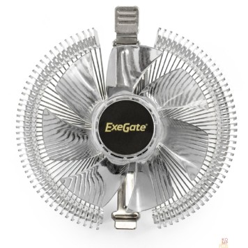 Вентиляторы Exegate EX286226RUS Кулер ExeGate Wizard EE91-PWM.RED (Al, LGA775/1150/1151/1155/1156/1200/1700/1851/AM2/AM2+/AM3/AM3+/AM4/AM5/FM1/FM2/754/939/940, TDP 75W, Fan 90mm, PWM, 800-2400RPM, Hydro bearing, -1
