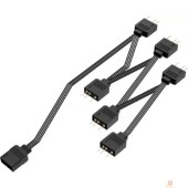 вентилятор Разветвитель питания ID-Cooling FS-06 ARGB (FS-06 ARGB)