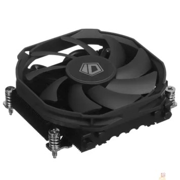 вентилятор Cooler ID-Cooling IS-30A BLACK AM5/AM4 низкопрофильный высота 30mm ( TDP 100W, PWM, 4 тепл.трубки прямого контакта, FAN 92mm) BOX