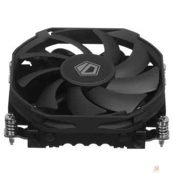 вентилятор Cooler ID-Cooling IS-30A BLACK AM5/AM4 низкопрофильный высота 30mm ( TDP 100W, PWM, 4 тепл.трубки прямого контакта, FAN 92mm) BOX-1
