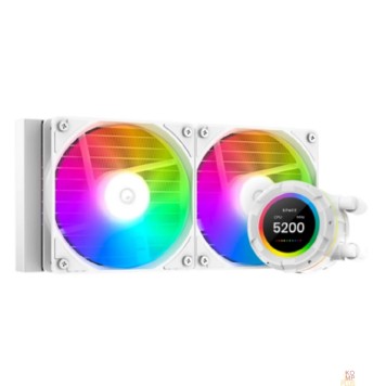 вентилятор Система водяного охлаждения ID-Cooling SL240 XE White {1150/1155/1151/1200/1700/2011/2066, AM4/AM5}