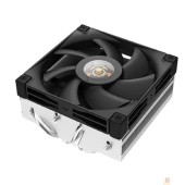 Вентилятор Cooler Deepcool AN400 LGA1700/1200/115X/AM5/AM4 низкопрофильный 52,5 mm  TDP 150W, PWM,  Fan 120mm, 4 тепл. трубок