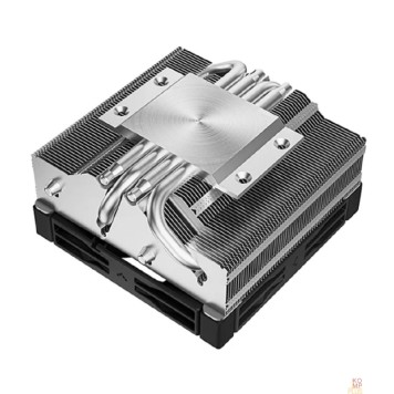 Вентилятор Cooler Deepcool AN400 LGA1700/1200/115X/AM5/AM4 низкопрофильный 52,5 mm  TDP 150W, PWM,  Fan 120mm, 4 тепл. трубок-2