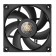 Вентилятор Case fan Deepcool FT9 SLIM ( White LED, черный, 1500-2950об/мин)  Color BOX