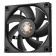 Вентилятор Case fan Deepcool FT9 SLIM ( White LED, черный, 1500-2950об/мин)  Color BOX