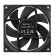 Вентилятор Case fan Deepcool FT9 SLIM ( White LED, черный, 1500-2950об/мин)  Color BOX