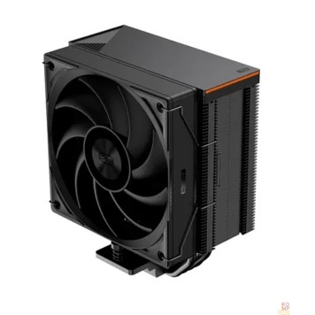 Вентиляторы Кулер для процессора/ PCCooler RZ400 V2 BK (230W, 4-pin PWM, 155mm, Al/Cu, 4x6mm, 1x120mm, 86.73CFM, 32dBA, 2200RPM, S: 1851/1700/1200/115X, AM5/AM4, black)-1