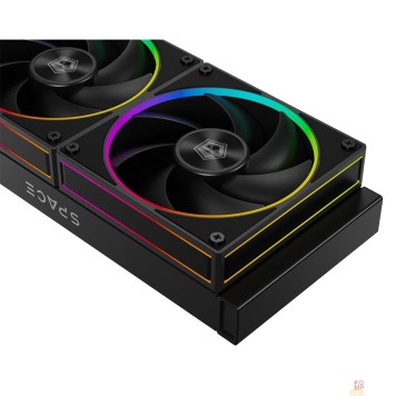 вентилятор Кулер с водяным охлаждением ID-Cooling SL240, LCD SCREEN /300W /all Intel /all AMD  Ret-2