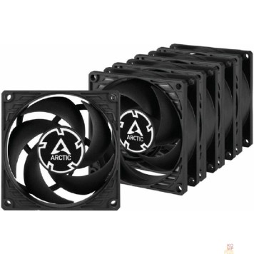 Вентилятор Case fan  ARCTIC P8 Silent Black- 5 Pack ACFAN00301A