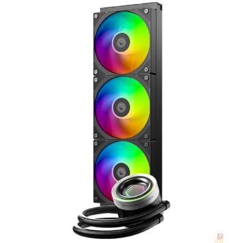 вентилятор Система водяного охлаждения ID-Cooling FX360 Infinity ARGB Black 1150/1155/S1156/1151/1200/1700, AM4/AM5-1
