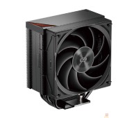 Вентиляторы Кулер для процессора/ PCCooler RZ500 BK (250W, 4-pin PWM, 155mm, Al/Cu, 5x6mm, 1x120mm, 86.73CFM, 32dBA, 2200RPM, S: 1851/1700/1200/115X, AM5/AM4, black)