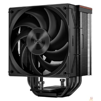 Вентиляторы Кулер PCCooler RZ500 BK  S115X/1200/1700/1851/AM4/AM5 (TDP 250W, 1x120mm PWM FAN, 4 тепловые трубки 6мм, 500-2000RPM, 32dBa)-1