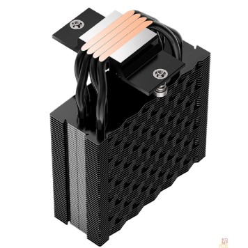 Вентиляторы Кулер PCCooler RT400 BK  S115X/1200/1700/1851/AM4/AM5 (TDP 235W, 1x120mm PWM FAN, 4 тепловые трубки 6мм, 500-2200RPM, 32dBa)-2