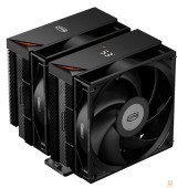 Вентиляторы Кулер PCCooler RT620 Digital BK  S115X/1200/1700/1851/AM4/AM5 (TDP 265W, 2x120mm PWM FAN, 6 тепловых трубок 6мм, 500-2200RPM, 28-32dBa)