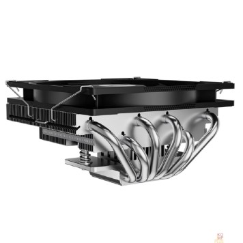 Вентиляторы Кулер PCCooler RC600-67  S115X/1200/1700/1851/AM4/AM5 (TDP 180W, 1x120mm PWM FAN, 6 тепловых трубок 6мм, 500-2200RPM)-1