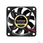 Вентиляторы Exegate EX297029RUS Вентилятор 12В DC ExeGate ExtraPower EP06015S3P (60x60x15 мм, Sleeve bearing (подшипник скольжения), 3pin, 4800RPM, 32dBA)