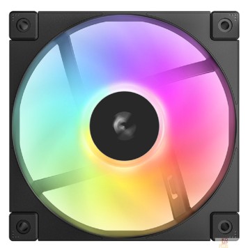 Вентилятор Case fan Deepcool FD12 ARGB черный 4-pin 26.9дБ (R-FD12-BKAPN1-G) Ret-1
