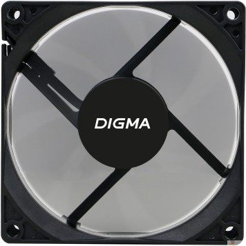 Вентиляторы Eurocase Вентилятор Digma DFAN-90  90мм черный 3-pin 4-pin (Molex)Ret-2