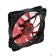 Вентиляторы Eurocase Вентилятор Digma DFAN-LED-RED RGB 120мм черный 3-pin 4-pin (Molex)Ret