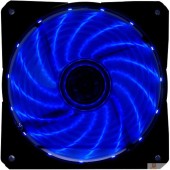 Вентиляторы Eurocase Вентилятор Digma DFAN-LED-BLUE RGB 120мм черный 3-pin 4-pin (Molex) Ret