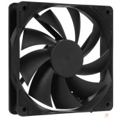 Вентиляторы Eurocase Вентилятор Digma DFAN-120-7 120мм черный 3-pin 4-pin (Molex)  Ret
