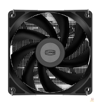 Вентиляторы Кулер для процессора/ CPU Cooler PCCooler S815I Low profile (125W, 4pin PWM, 37mm, Al/Cu, 4x6mm, 1x75mm, 51.42 CFM, 39dBA, 2000~4000 RPM, S: LGA115X/20XX/1200/1700/1851 AMD3/AMD4, silver) (RC400-37)-2