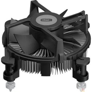 Вентиляторы Кулер для процессора/ CPU Cooler PCCooler R94-V2 (65W, 4-pin PWM, 56mm, Al/Cu, -mm, 1x94mm, 34.44CFM, 27.3dBA, 2400RPM, S: 1700/1851, silver, black)-1