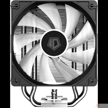 вентилятор Cooler ID-Cooling BLITZ X4 LGA1700/1200/115X/AM5/AM4 (16шт/кор, TDP 180W, PWM, 4 тепл.трубки прямого контакта, FAN 120mm, Dynamic Multi-Color LED) RET-1