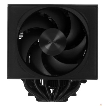 Вентиляторы PCCooler RZ820 Display BK (290W, 4-pin PWM, LED, 169mm, Al/Cu, 8x6mm, 1x140mm + 1x150mm, 71.9/78.7CFM, 27.1/35.8dBA, 1500/2500RPM, S: 1851/1700/1200/115X/20XX, AM5/AM (RZ820-BKNWNY-GL)-2