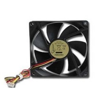 Вентилятор Gembird Вентилятор для корпуса 92x92x25mm, sleeve, узкий разъем 3pin FANCASE2