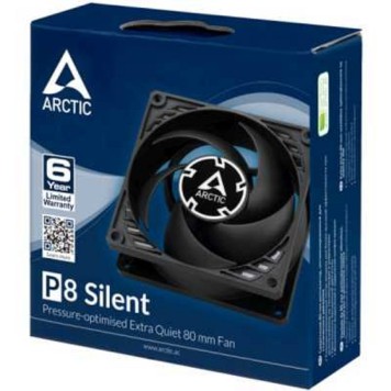 Вентилятор Case fan ARCTIC P8 Silent (Black/Black) - retail (ACFAN00152A)-2