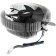 Вентилятор Cooler Zalman CNPS80G Rev.3  Soc-1700/1200/115X, AM5/AM4/AM3+/AM3  4-pin 19-25dB Al 65W 180gr Ret