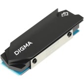 Вентиляторы Eurocase Радиатор для SSD Digma DGRDRM2B черный металл Ret