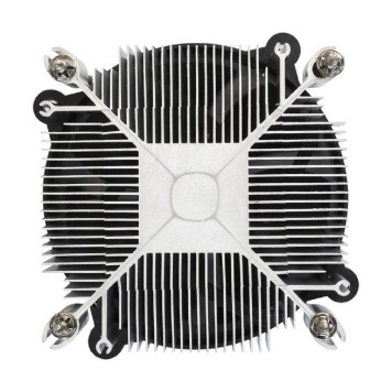 Вентиляторы Exegate EX292654RUS Кулер ExeGate ETA-20.V1700 (Al, LGA1700/1150/1151/1155/1156/1200/1366, TDP 90W, Fan 95mm, 2400RPM, Hydro bearing, 3pin, 22db, 340г, с термопастой, на винтах, Color Box)-2