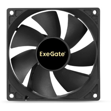 Вентиляторы Exegate EX283384RUS Вентилятор ExeGate E09225H4P-PWM, 92x92x25 мм, гидродинамический, 4pin, PWM, 24dBA-1