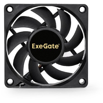 Вентиляторы Exegate EX253944RUS Вентилятор ExeGate Mirage-S 60x60x10 подшипник скольжения, 3500 RPM, 26dB, 3pin-2