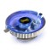 Вентиляторы Exegate EX286146RUS Кулер ExeGate Wizard EE91-BLUE (Al, LGA775/1150/1151/1155/1156/1200/AM2/AM2+/AM3/AM3+/AM4/FM1/FM2/754/939/940, TDP 75W, Fan 90mm, 2200RPM, Hydro bearing, 3pin, 22db, 215г, голубая 