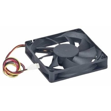 Вентилятор Gembird Вентилятор 60x60x15, втулка, 3pin, провод 25см D6015SM-3