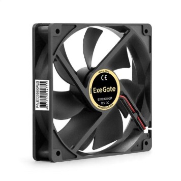 Вентиляторы Exegate EX299890RUS Вентилятор 12В DC ExeGate EX12025H2P (120x120x25 мм, Hydraulic bearing (гидродинамический), 2pin, 1500RPM, 25dBA)