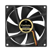 Вентиляторы Exegate EX297049RUS Вентилятор 12В DC ExeGate ExtraSilent ES09225S3P (92x92x25 мм, Sleeve bearing (подшипник скольжения), 3pin, 2000RPM, 25dBA)