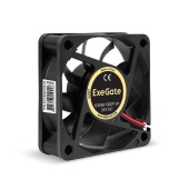 Вентиляторы Exegate EX299905RUS Вентилятор 24В DC ExeGate EX06015S2P-24 (60x60x15 мм, Sleeve bearing (подшипник скольжения), 2pin, 4800RPM, 34dBA)