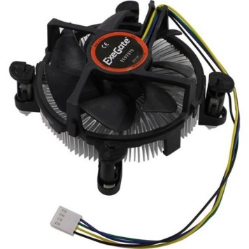 Вентиляторы Exegate EX283280RUS Кулер ExeGate EE97379, Al, S1150/1151/1155/1156, TDP 65W, Hydro bearing, 4pin, 23.5db, BOX