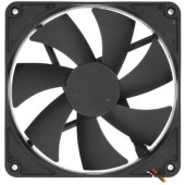 Вентилятор Gembird Вентилятор 140x140x25, шарикоподшипник, 3 pin, провод 40 см (D14025BM-3)