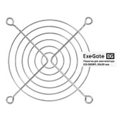 Вентиляторы Exegate EX295262RUS Решетка для вентилятора 90x90 ExeGate EG-090MR (90x90 мм, металлическая, круглая, никель)